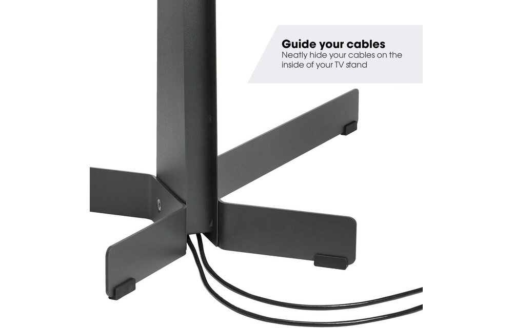 Vogel's TVS 3690 Zwart TV Vloerstandaard (40-77 inch) - TV muurbeugel