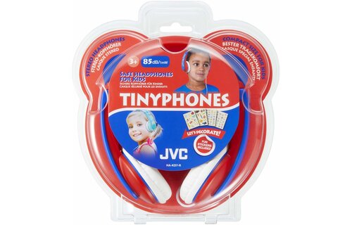 JVC HA-KD7-RNE Blauw/Rood - Kinder koptelefoon