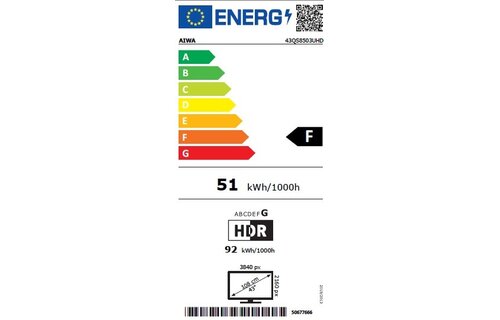 Aiwa 43QS8503UHD - LED TV