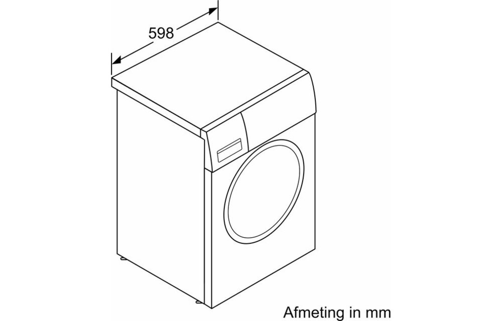 Bosch WGE03408NL Serie 2 - Wasmachine