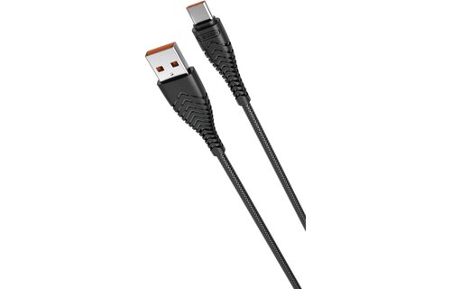 Veger V104 USB-A naar USB-C kabel 1.2m Nylon
