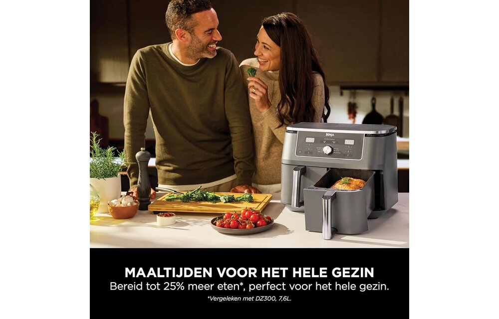 Ninja Dual Zone DZ400EU - Hetelucht friteuse