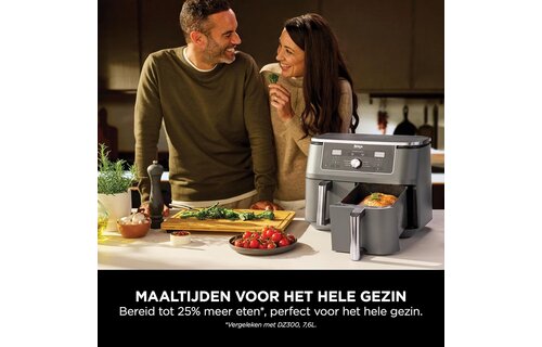 Ninja Dual Zone DZ400EU - Hetelucht friteuse