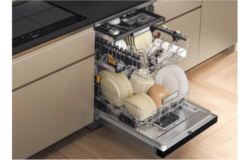 Whirlpool W7F HS41 X - Vrijstaande vaatwasser