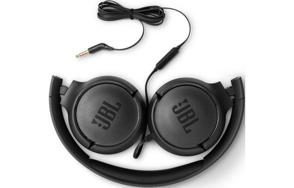 JBL Tune 500 Zwart - Draadloze koptelefoon