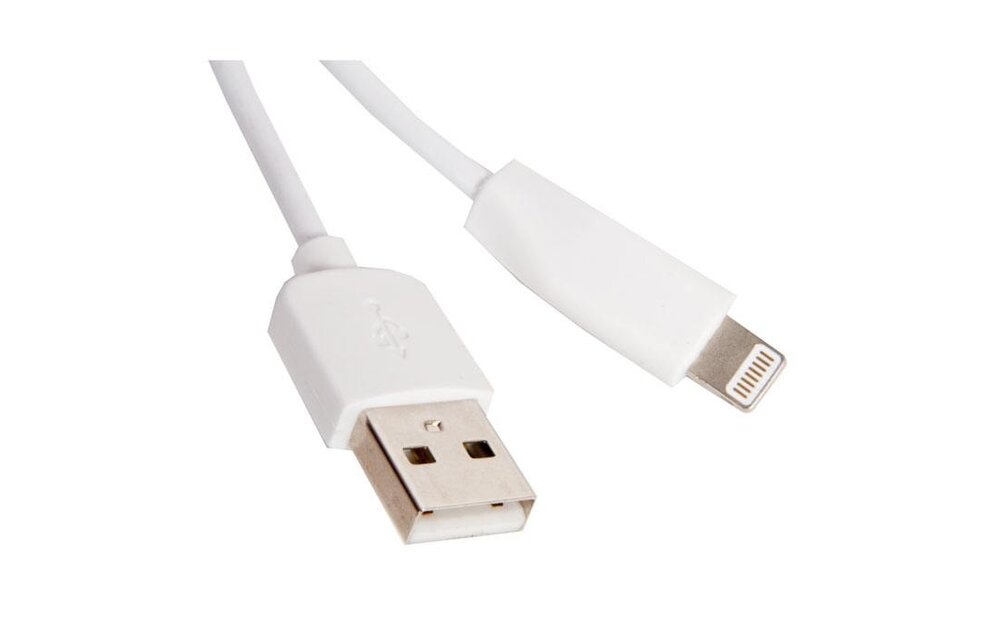Hoco USB kabel naar Lightning wit 2m