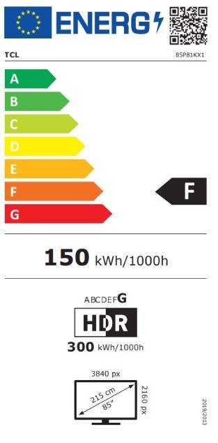 TCL 85QLED810K (2025) - QLED TV