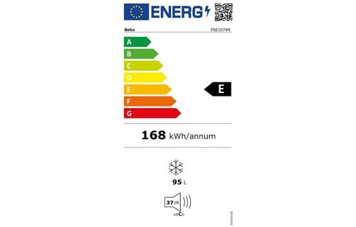 Beko FSE1074N - Vrieskast