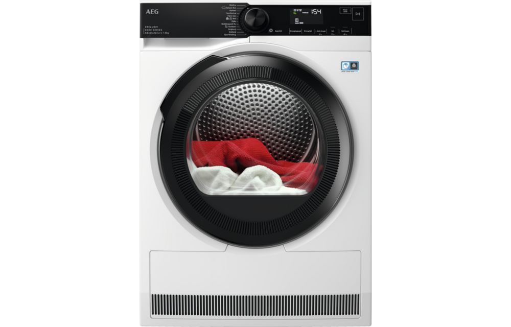 AEG TR8TRIER 8000 Serie AbsoluteCare - Warmtepompdroger
