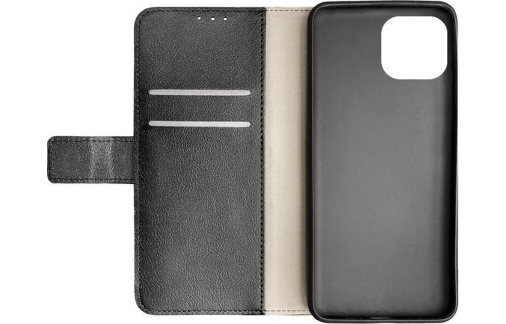 Just in Case Wallet Classic voor iPhone 14 Zwart - Telefoonhoesje