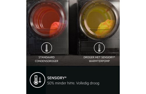 AEG TR738AT2B 7000 Serie SensiDry - Warmtepompdroger
