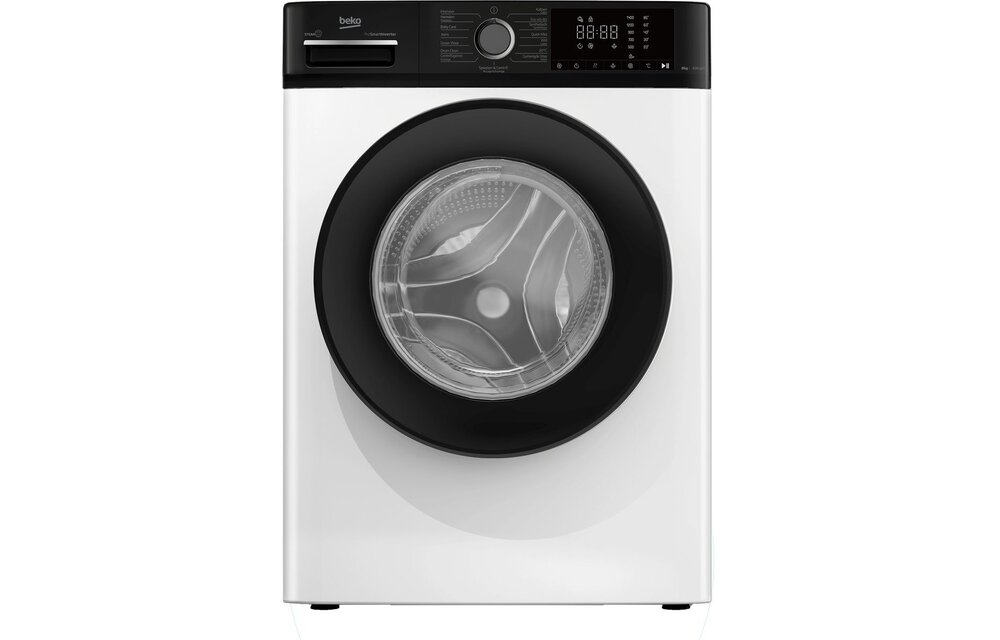 Beko B1W864WB BE SteamCure - Wasmachine