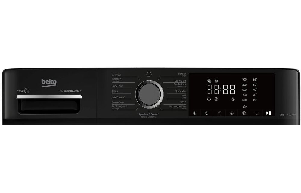 Beko B1W864WB BE SteamCure - Wasmachine