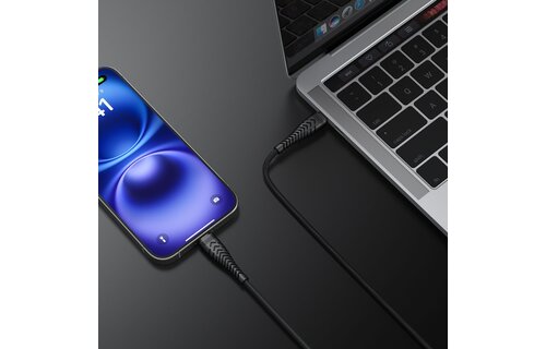 Veger V106 USB-C naar USB-C kabel 1.2m Nylon