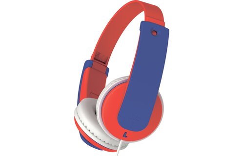JVC HA-KD7-RNE Blauw/Rood - Kinder koptelefoon