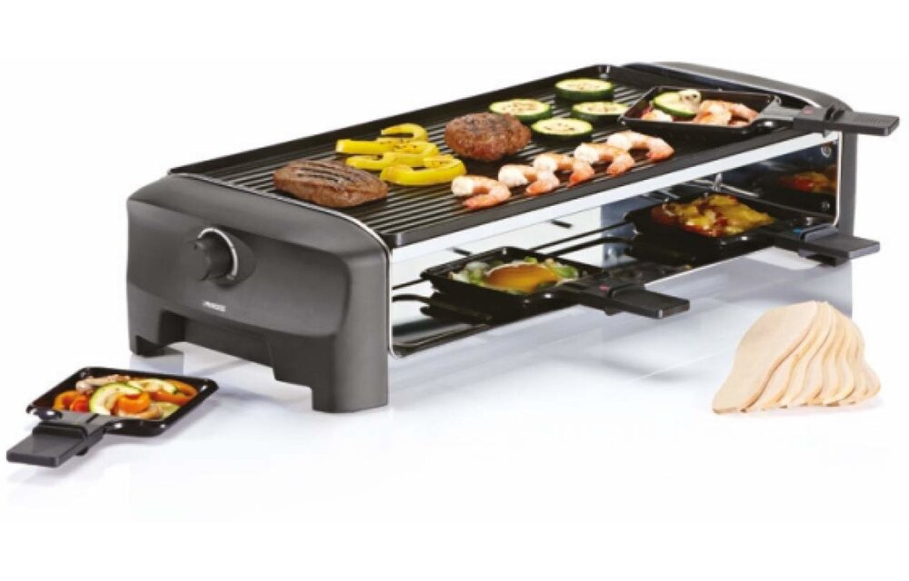 Princess 162840 Raclette 8 Grill and Teppanyaki Party - Gourmetstel