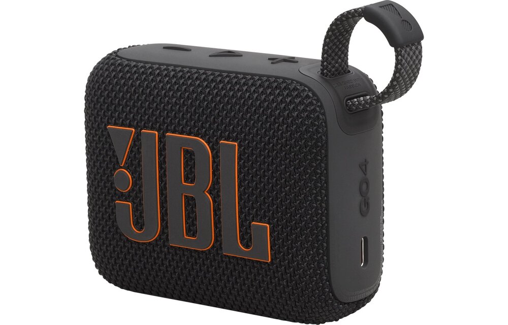 JBL Go 4 Zwart - Draadloze speaker