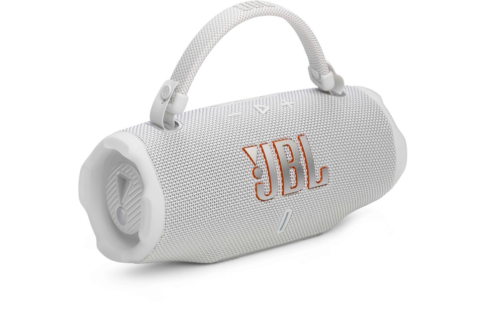 JBL Charge 6 Wit - Draadloze speaker