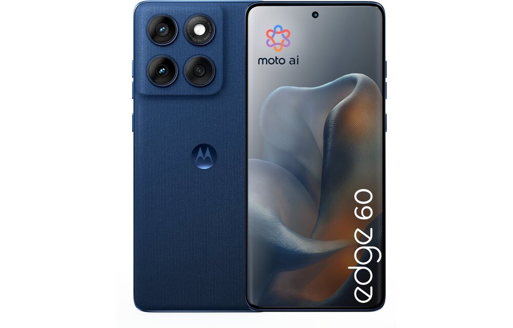 Motorola edge 60 256GB 5G Gibraltar Sea - Mobiele telefoon