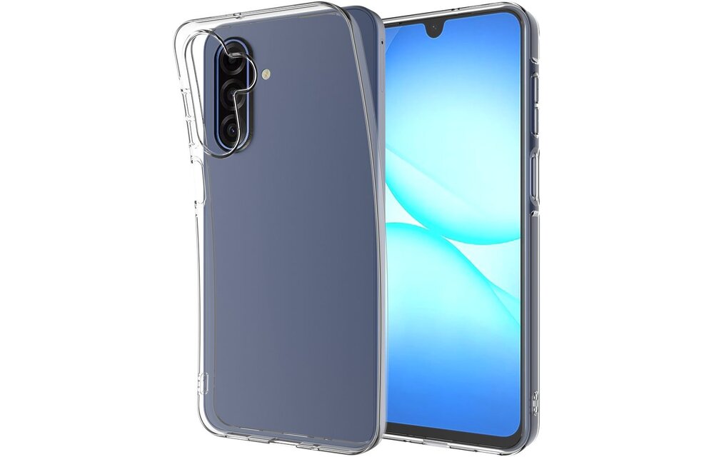 Just in Case Zero% Case Samsung Galaxy A17 Soft TPU Backcover Transparant - Telefoonhoesje