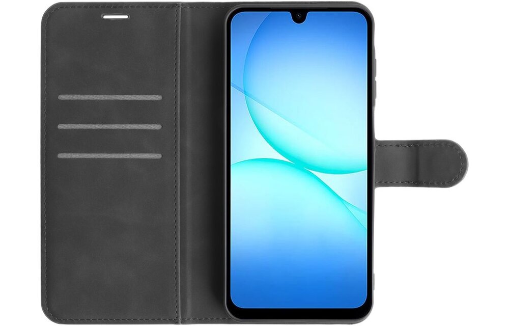 Just in Case Samsung Galaxy A17 (4G / 5G) PU leather Wallet Case Zwart - Telefoonhoesje