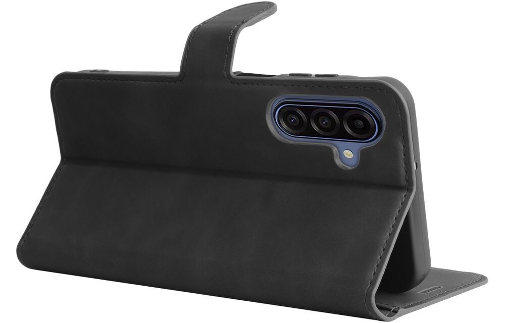 Just in Case Samsung Galaxy A17 (4G / 5G) PU leather Wallet Case Zwart - Telefoonhoesje