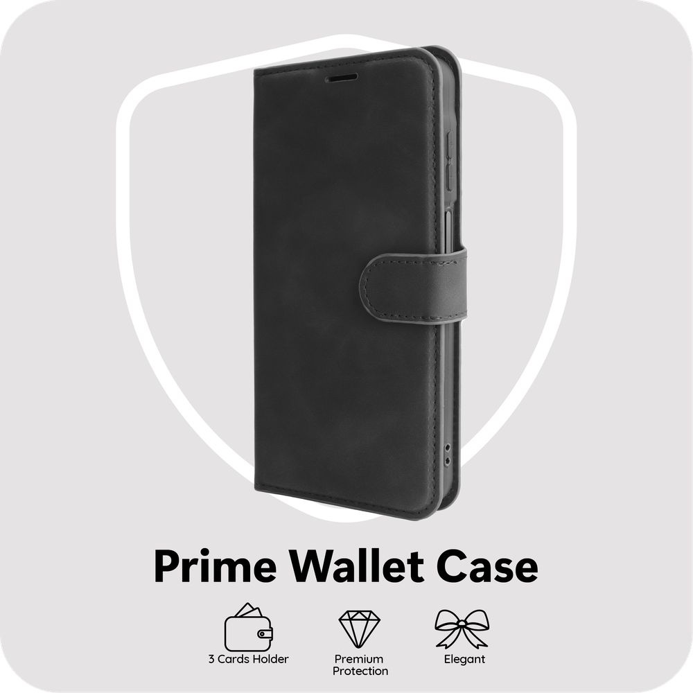 Just in Case Samsung Galaxy A17 (4G / 5G) PU leather Wallet Case Zwart - Telefoonhoesje