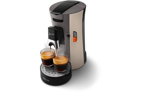 Philips Senseo Select CSA240/30 (Nougat) - Koffiemachine