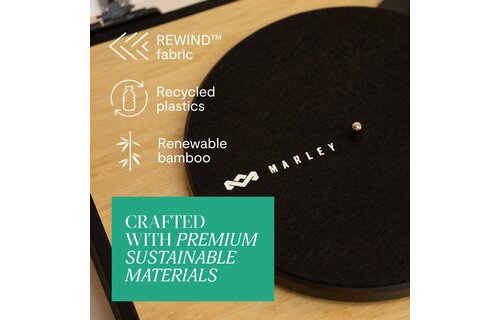 House of Marley Revolution Bruin - Platenspeler