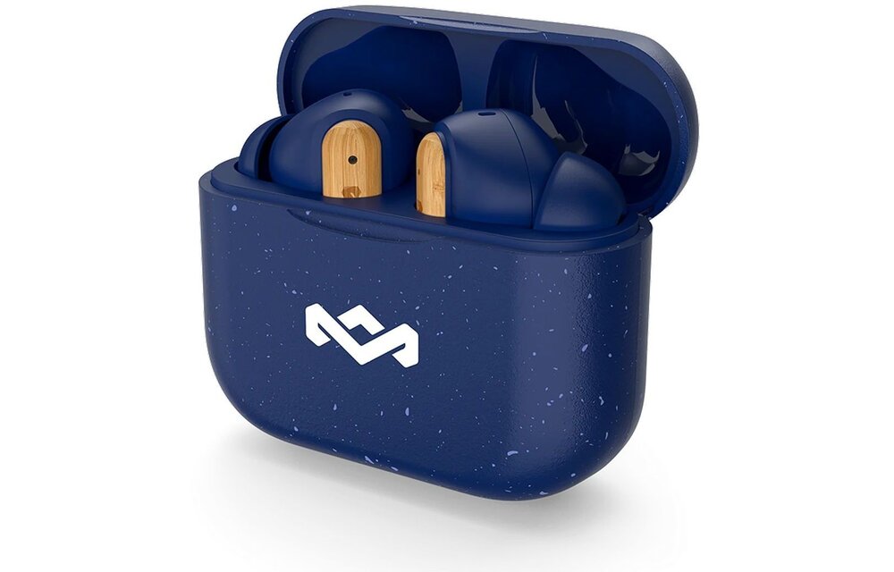 House of Marley Little Bird True Wireless Blue - Draadloze oordopjes