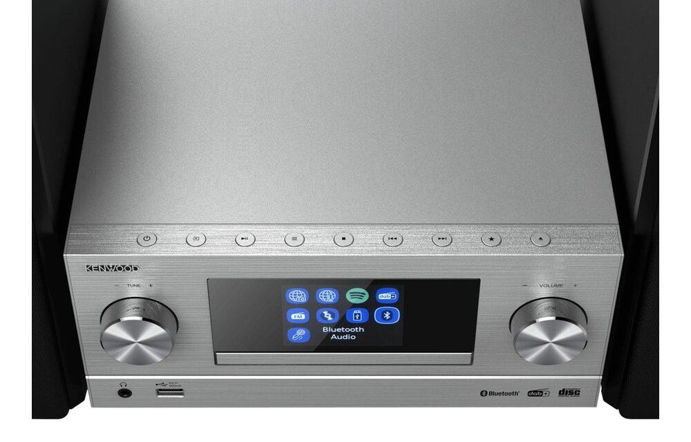 Kenwood M-9000S Zilver - Stereo set