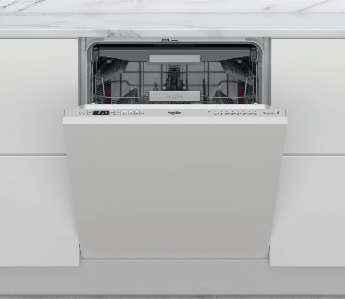 Whirlpool W0I D741A S - Inbouw vaatwasser