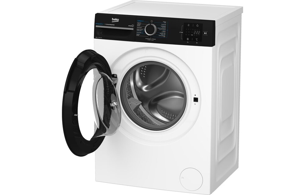Beko BM3WFT3841B EnergySpin - Wasmachine