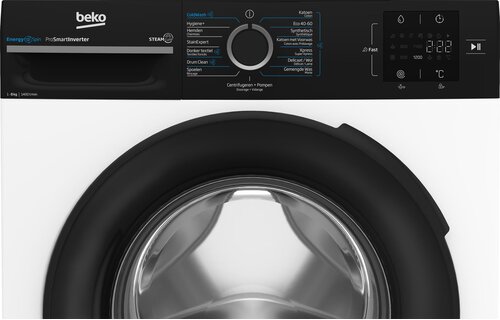 Beko BM3WFT3841B EnergySpin - Wasmachine