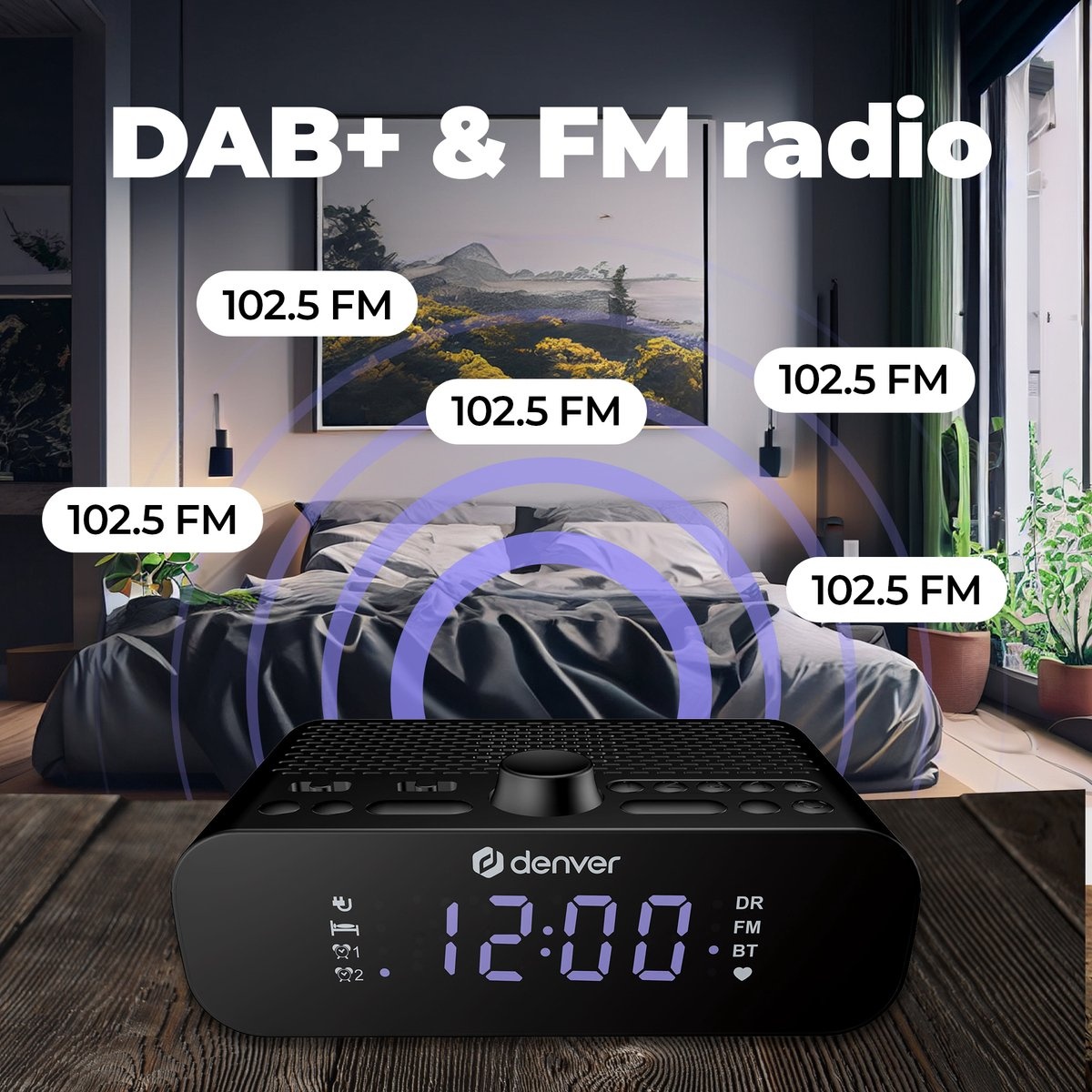 Denver CRD-515 - Wekkerradio