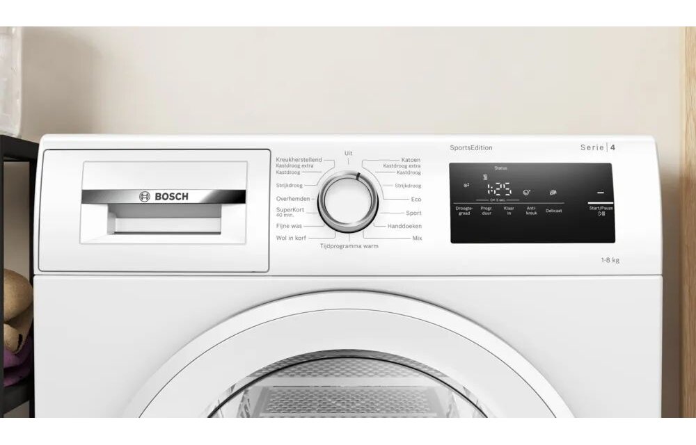 Bosch WTH8520MNL Serie 4 EXCLUSIV - Warmtepompdroger