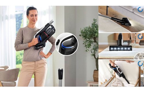 Bosch Unlimited 9 BCS931WBA - Steelstofzuiger