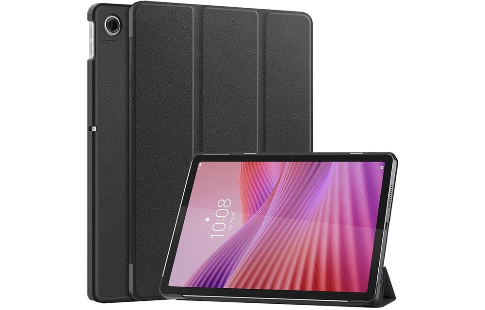Just in Case Lenovo Tab Smart Trifold Case Zwart - Tablethoes