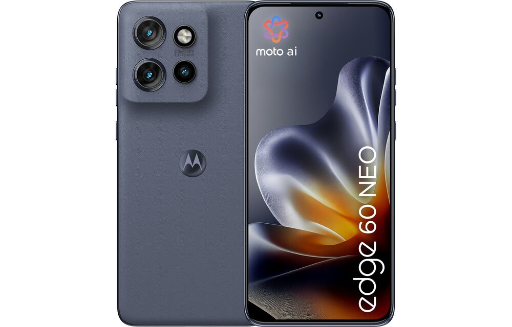 Motorola edge 60 Neo 256GB 5G Grisaille - Mobiele telefoon