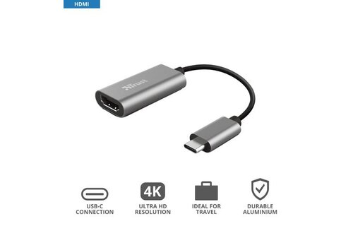 Trust Dalyx USB-C naar HDMI adapter - Adapter