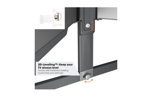 Vogel's TVM 5855 55 -100 inch zwart Draaibare tv-beugel - TV muurbeugel