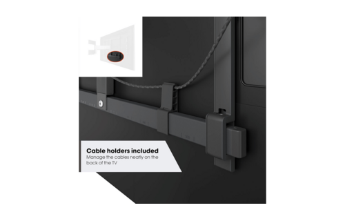 Vogel's TVM 5855 55 -100 inch zwart Draaibare tv-beugel - TV muurbeugel