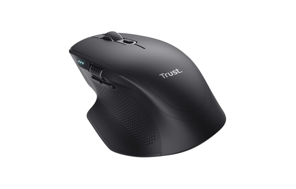 Trust 24935 Ozaa+ Multi-Connect Zwart - Muis