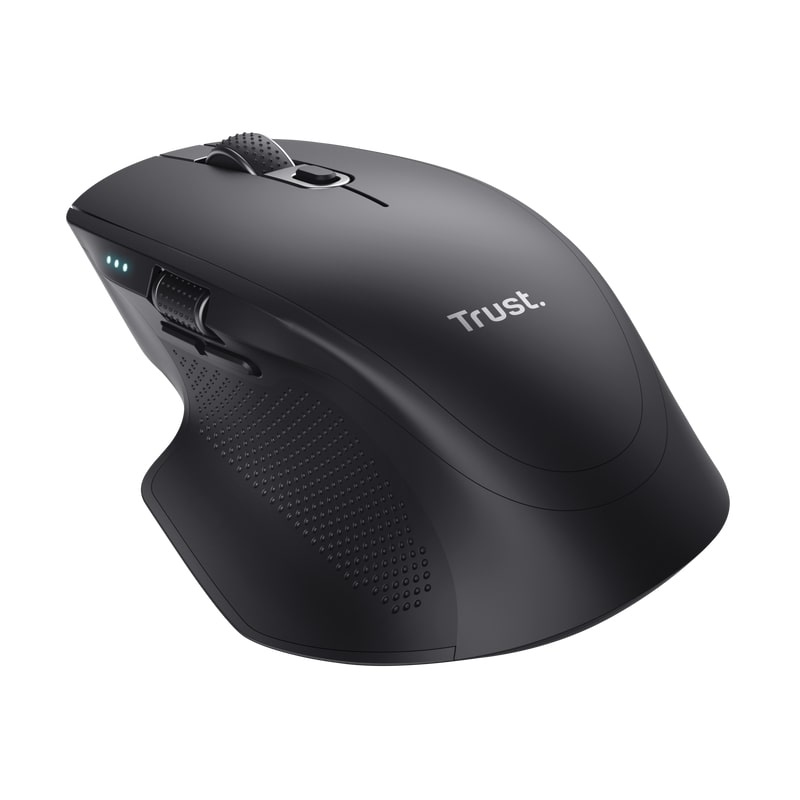 Trust 24935 Ozaa+ Multi-Connect Zwart - Muis