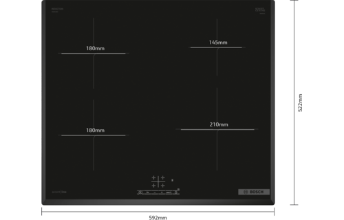Bosch PIE631HC1M Serie 6 EXCLUSIV - Inductiekookplaat