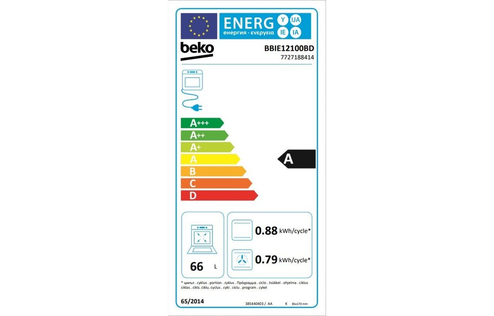 Beko BBIE12100XD - Inbouw oven