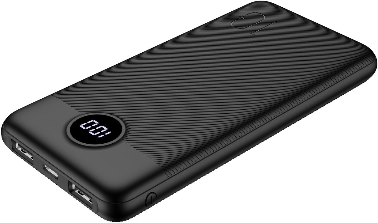 Veger L10S W1105PDB 10.000 mAh Powerbank Zwart - Powerbank