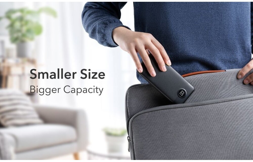 Veger L10S W1105PDB 10.000 mAh Powerbank Zwart - Powerbank