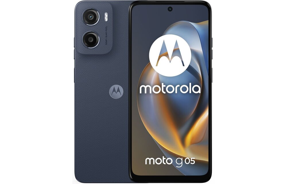 Motorola Moto g05 128GB 4G Denim Blue - Mobiele telefoon