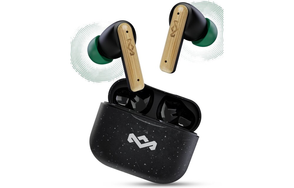 House of Marley Little Bird TWS Zwart - Draadloze oordopjes